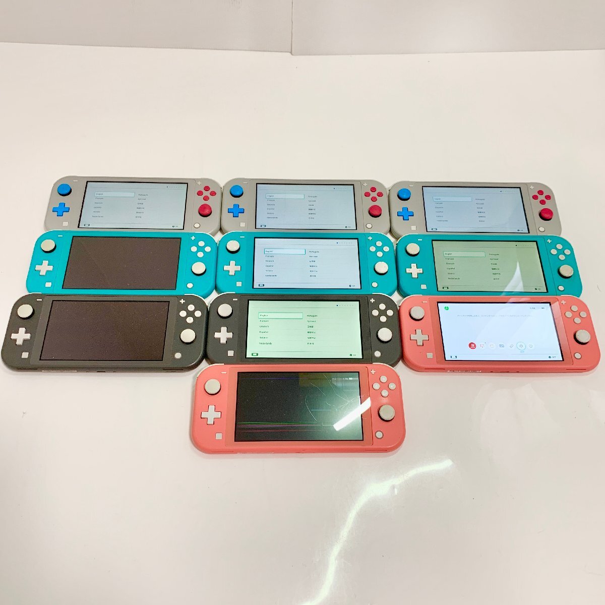 最新入荷】 新作人気 2台ジャンク Nintendo Switch Lite