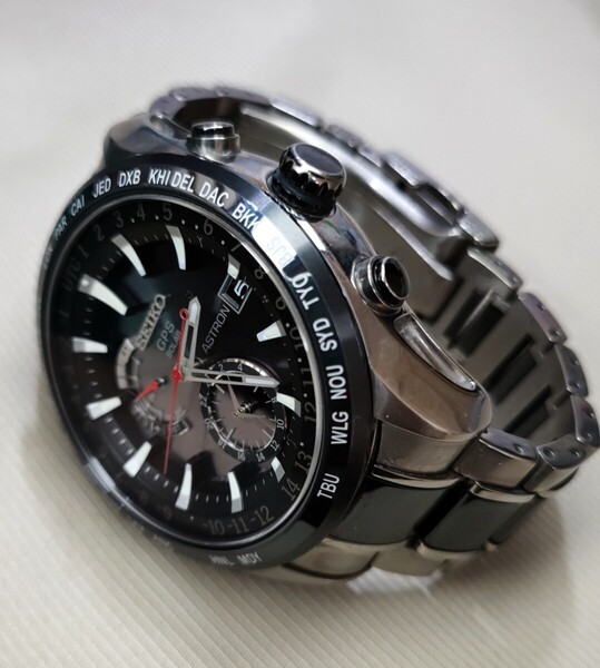 稼働品 SEIKO アストロン 定価226,800円 GPSソーラー腕時計 SBXA015 メンズ腕時計