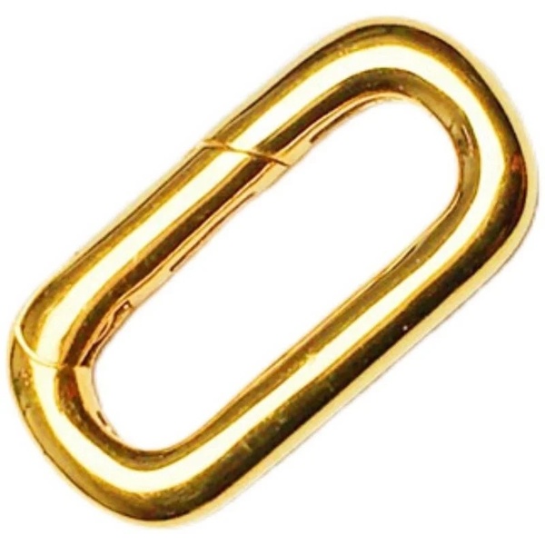 K18YG WG イエローゴールド オーバル スクエア パーツ 四角形 チャーム チェーンパーツ アジャスター コマ バチカン 18K 開口 YG
