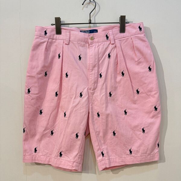 POLO Ralph Lauren TYLER SHORT Cotton Short Half Pant Pony ポロ ラルフローレン タイラー ショート ハーフ コットン パンツ ポニー 刺繍
