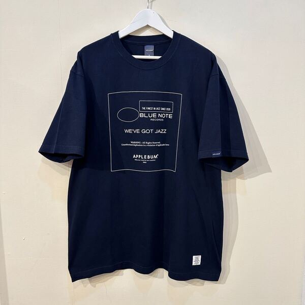 APPLEBUM × Blue Note Records WE'VE GOT JAZZ T-shirt アップルバム ブルーノート レコード 創立80周年 ジャズ Tシャツ Tee XL