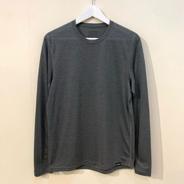 パタゴニア キャプリーン クール トレイル 長袖 シャツ patagonia Men's Capilene Cool Trail Shirt L/S メンズ S Tee Tシャツ グレー