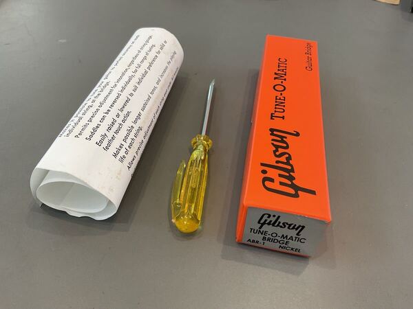 ギブソン gibson レプリカ ABR-1用 復刻箱 マイナスドライバー