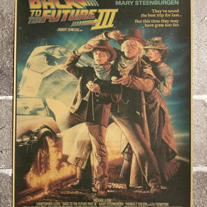 ▲棚:V_H7【クラフト紙製 ポスター バック・トゥ・ザ・フューチャー PART.3 42㎝×30㎝ #1】sa_wjig
