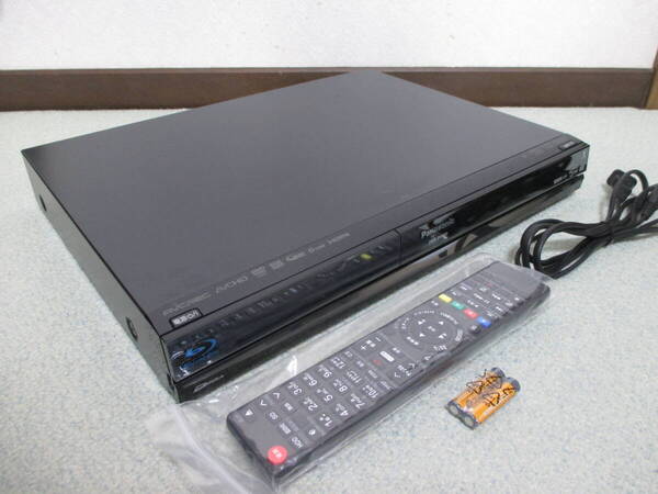 動作良好☆Panasonic 500GB 2番組同時録画 ブルーレイレコーダー DMR-BR830