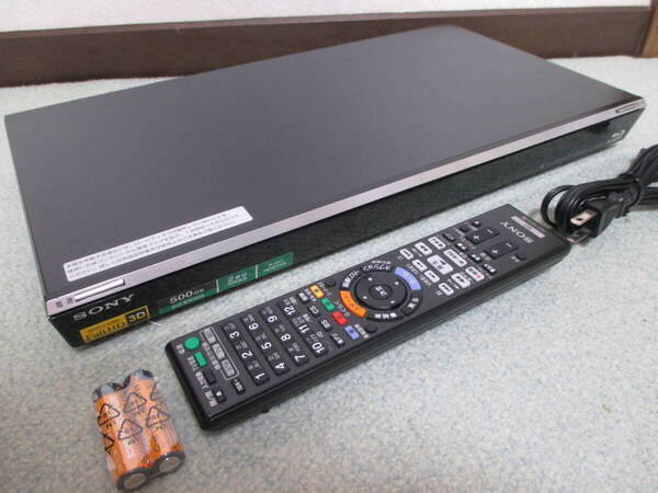 美品☆SONY ブルーレイレコーダー 2番組同時録画 BDZ-EW500