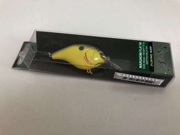【新品】 マルノミフラット チャートブラックシャッド ノリーズ NORIES 田辺哲男 伊藤巧 マルノミフラット60