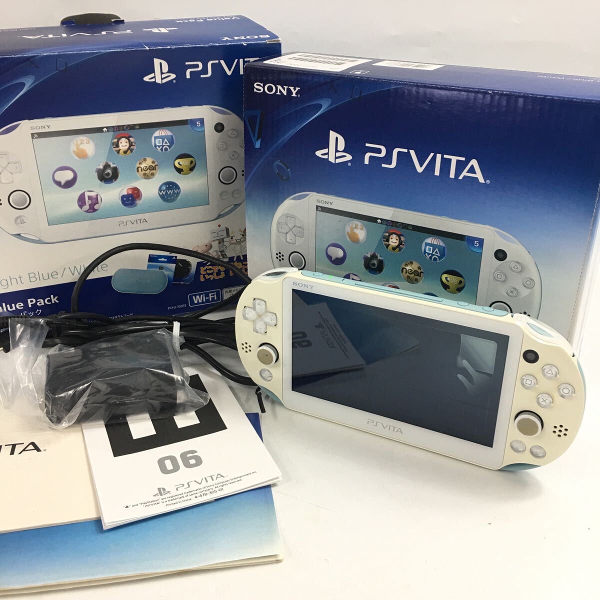 Yahoo!オークション -「psvita ライトブルー」の落札相場・落札価格