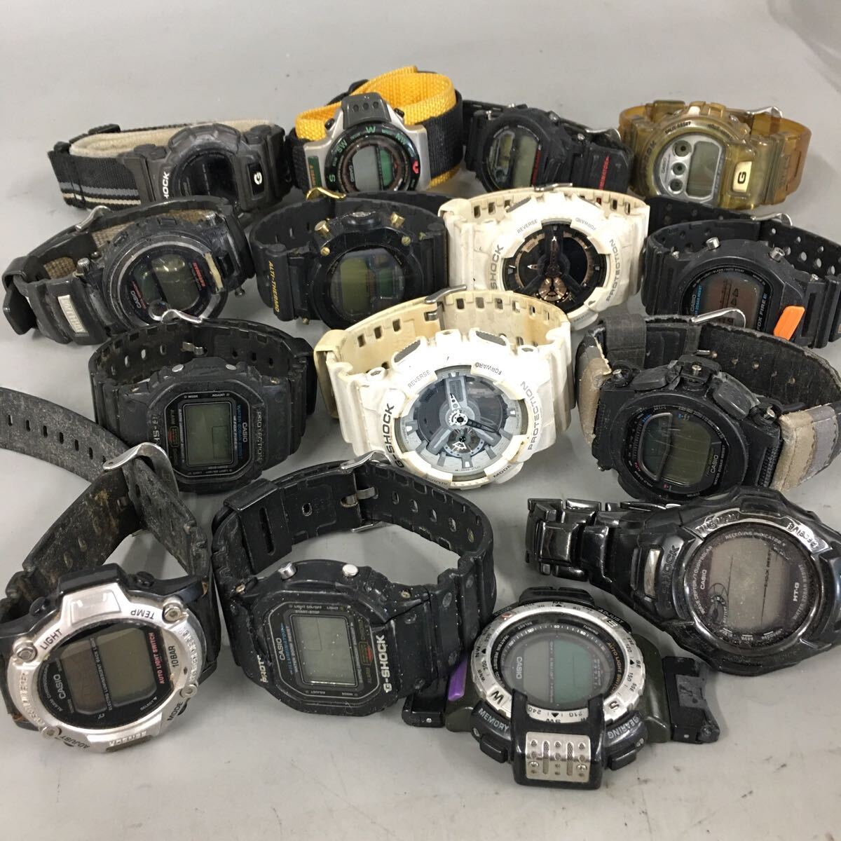 特価品セ 2025年最新】Yahoo!オークション -g-shock ジャンク セットの 時計