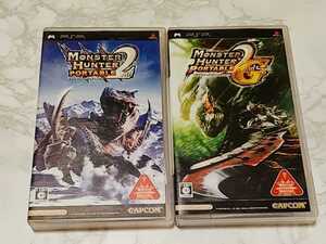 PSP モンスターハンターポータブル2nd 2ndG モンハン日記帳 ぽかぽかアイルー村 セット
