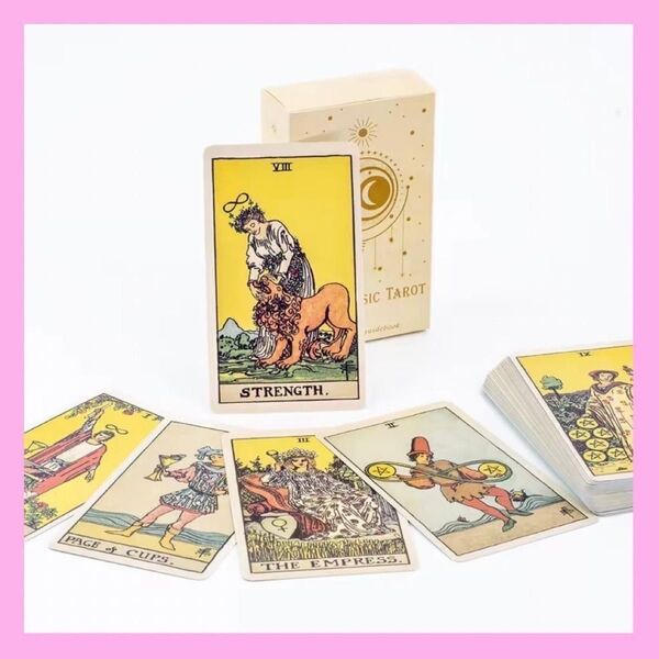 タロットカード クラシックタロットカード classic tarot Card オラクルカード ルノルマン 占星術 初心者