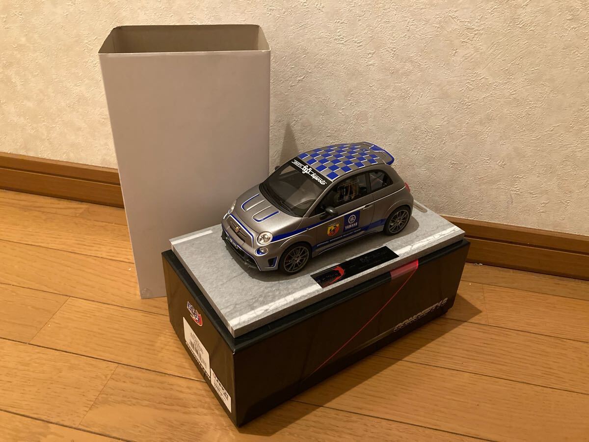 Amazon.co.jp: アバルト 500 ミニカー 1/18 MOTOR-MAX FIAT