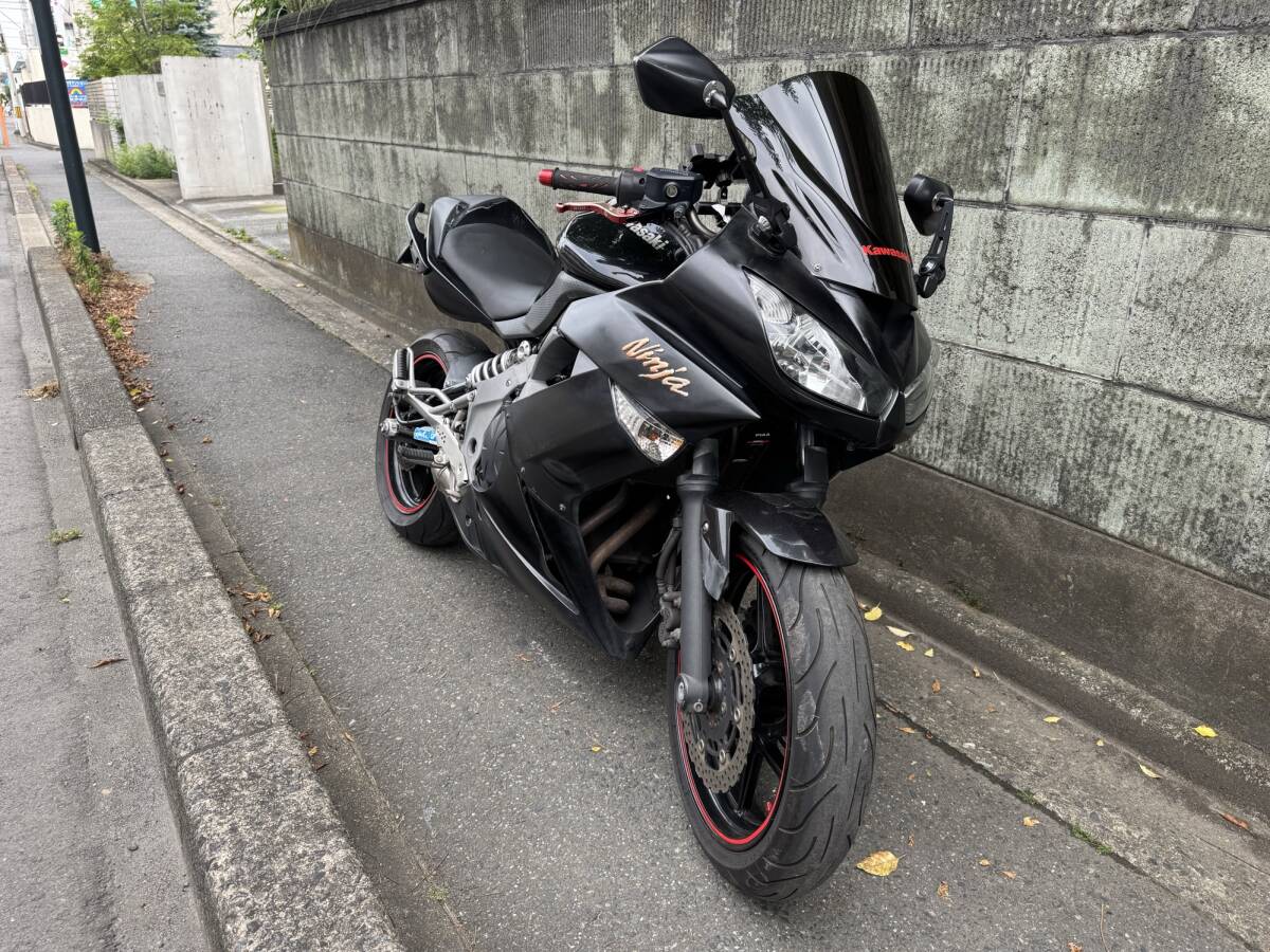 BYBORRE バイボレ　パンツ　黒 ほぼ月刊「梅本まどかとオートバイ」vol.19 ホンダ FORZA (1/2