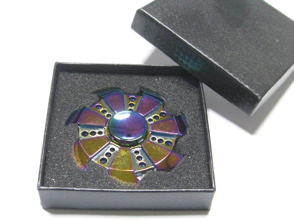 ハンドスピナー レインボーカラー ★★D