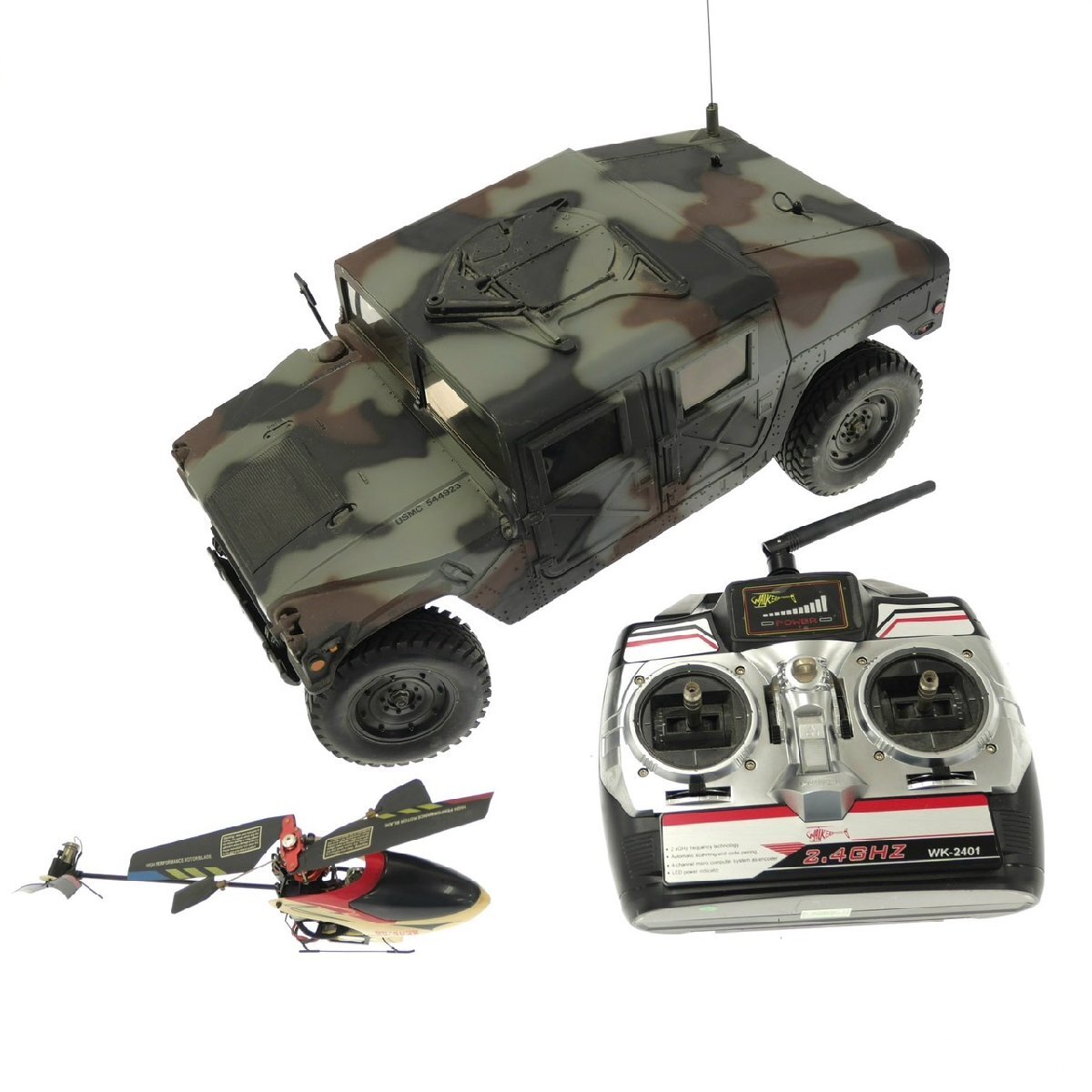 タミヤ M1025 ハマー ラジコン 一部組み立て済 XB M1025ハンビー (ESC仕様) (完成品) (ラジコン) - ホビー