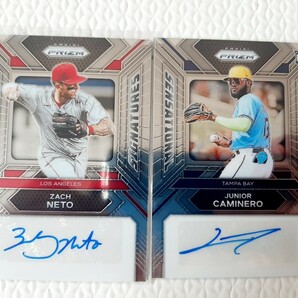 2024 PANINI MLB ザックネト 直筆サイン ジュニアカミネロ