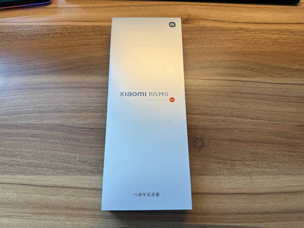 Xiaomi 15S Pro 中国版 16GB+512GB 黒 15周年記念仕様 スマホ スマートフォン