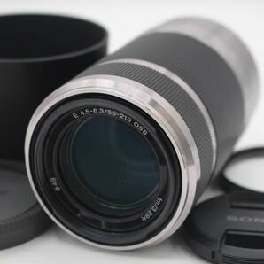 外観美品◆SONY ソニー E 55-210mm F4.5-6.3 OSS SEL55210◆8718-0603