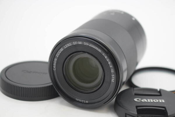送料無料◆Canon キヤノン EF-M 55-200mm F4.5-6.3 IS STM◆4810-0603