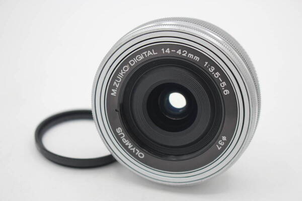 ジャンク品◆OLYMPUS オリンパス M.ZUIKO DIGITAL 14-42mm F3.5-5.6 EZ ED◆7209-0603