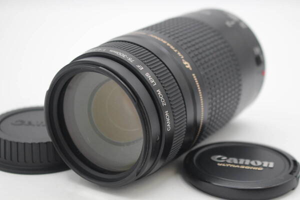 送料無料◆Canon キヤノン EF 75-300mm F4-5.6 II USM◆0670-0603
