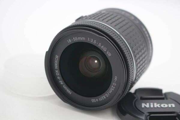 極上品◆Nikon ニコン AF-P NIKKOR DX 18-55mm F3.5-5.6G VR◆1468-0606