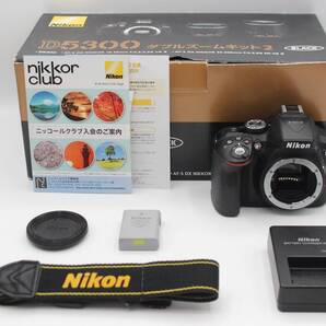 極上品◆Nikon ニコン D5300 ボディ◆シャッター回数7690回のみ♪2632-0606