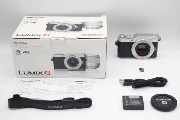 送料無料◆Panasonic LUMIX DC-GF9 ボディ シルバー◆1773-0606