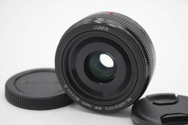 極美品◆Panasonic LUMIX G 20mm F1.7 II ASPH. H-H020A◆2190-0610