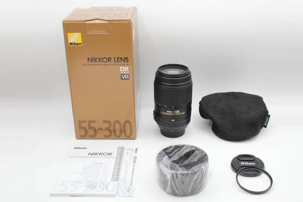 新品級◆Nikon ニコン AF-S DX NIKKOR 55-300mm F4.5-5.6G ED VR◆0624-0501