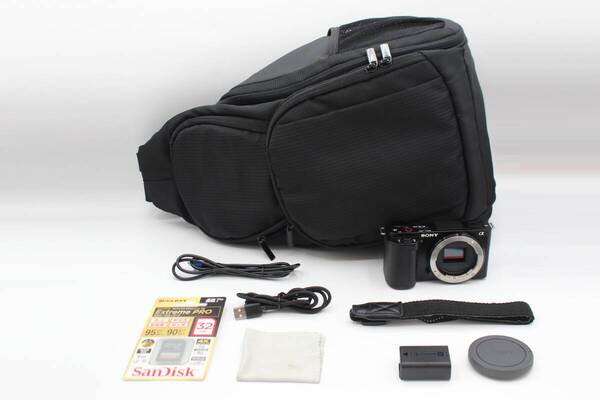極美品◆SONY ソニー VLOGCAM ZV-E10 ボディ◆シャッター2805回のみ♪4669-0613