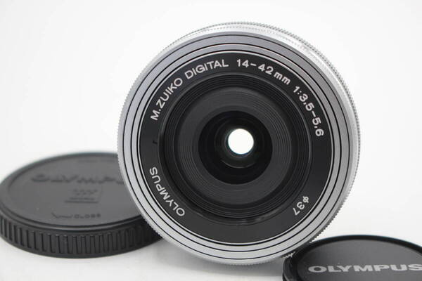 極美品◆OLYMPUS オリンパス M.ZUIKO DIGITAL 14-42mm F3.5-5.6 EZ ED◆6711-0624