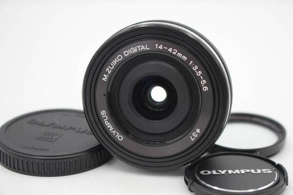 美品◆OLYMPUS オリンパス M.ZUIKO DIGITAL 14-42mm F3.5-5.6 EZ ED◆3086-0624