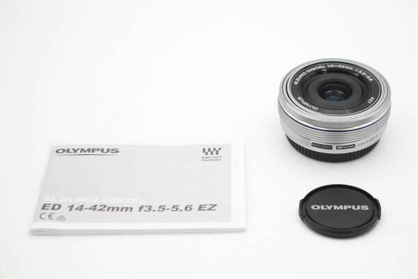 極美品◆OLYMPUS オリンパス M.ZUIKO DIGITAL 14-42mm F3.5-5.6 EZ ED◆8855-0624