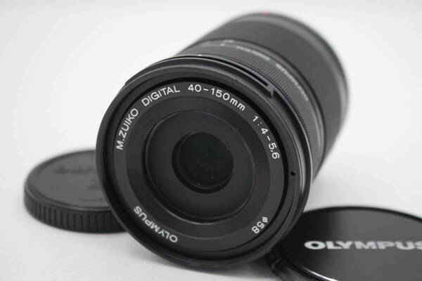 送料無料◆OLYMPUS オリンパス M.ZUIKO DIGITAL ED 40-150mm F4-5.6 R◆ブラック♪2364-0624