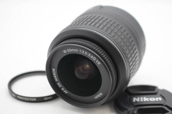 極上品◆Nikon ニコン AF-S DX NIKKOR 18-55mm F3.5-5.6 G VR◆0880-0624