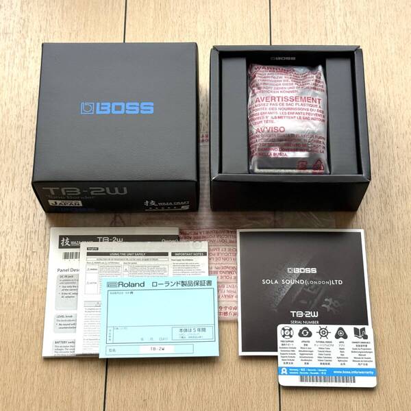 新品 BOSS TB-2W Tone Bender Sola Sound トーンベンダー ファズ