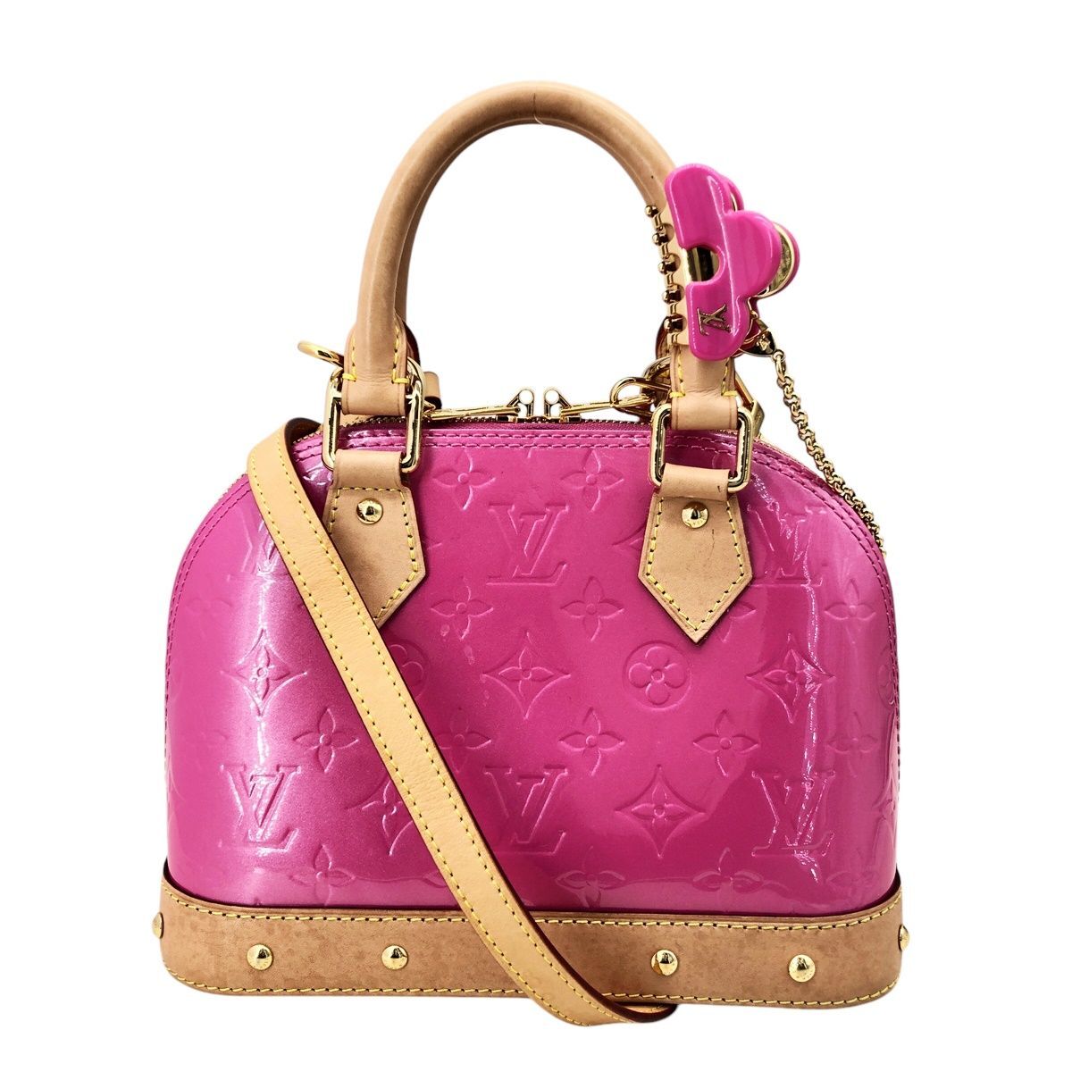 【中古】 LOUIS VUITTON ルイ・ヴィトン アルマ BB LV ピンク