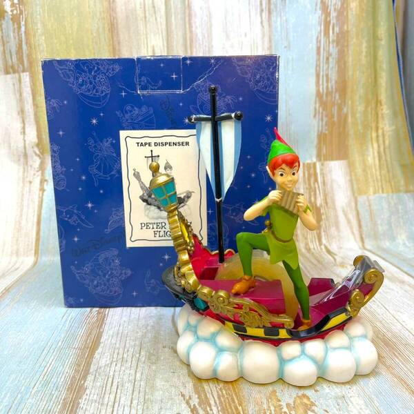ピーターパン Peter Pan ティンカーベル Tinker Bell ネバーランドアドベンチャー 船 フィギュア セロハンテープ カッター ディズニー
