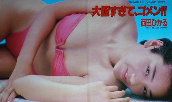 ③ 西田ひかる 1988年〜1996年 大量 切り抜き ファイル 2冊 120P
