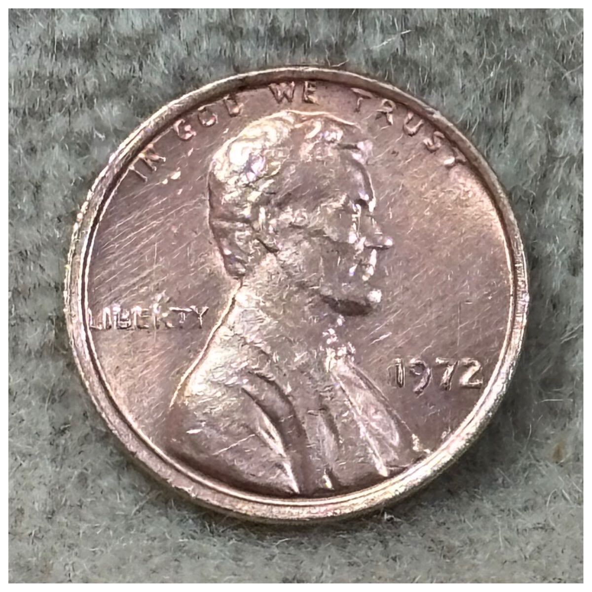 1セント硬貨 1972 アメリカ合衆国 リンカーン 1セント硬貨 1ペニー