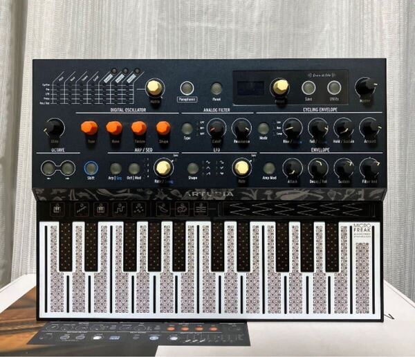 レア 入手困難 ARTURIA MICROFREAK シンセサイザー アルゴリズム DTM アナログシンセ アートリア キーボード モジュラー