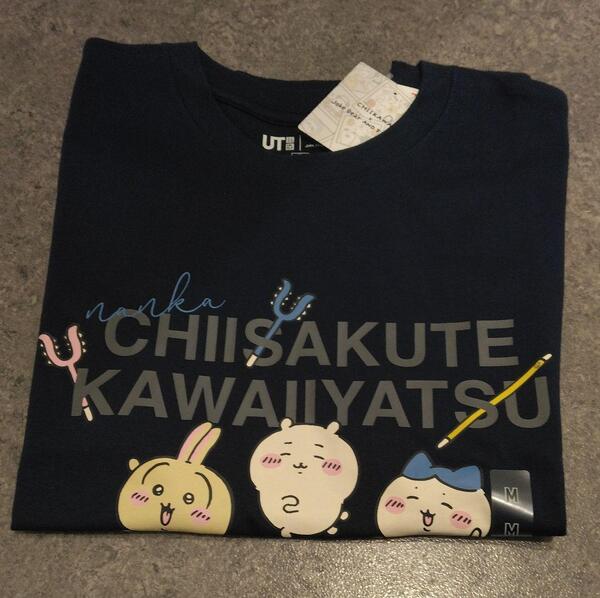 完全新品 ユニクロ ちいかわ ナガノ くま Lサイズ