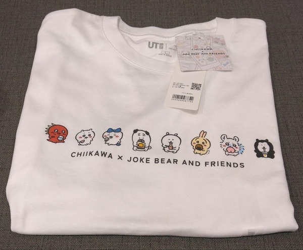 完全新品 ユニクロ ちいかわ ナガノ くま Lサイズ