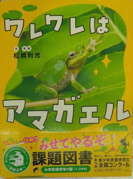完全新品希少品 ワレワレはアマガエル 松橋利光 課題図書 小学校