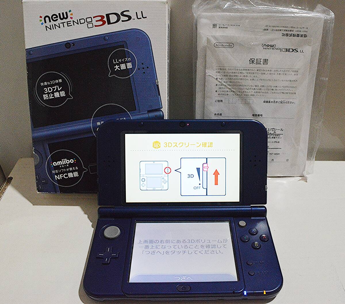 Yahoo!オークション -「newニンテンドー3ds ll メタリックブルー
