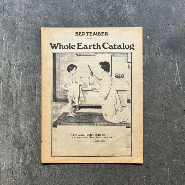 Whole Earth Catalog September 1970(ホールアースカタログ)