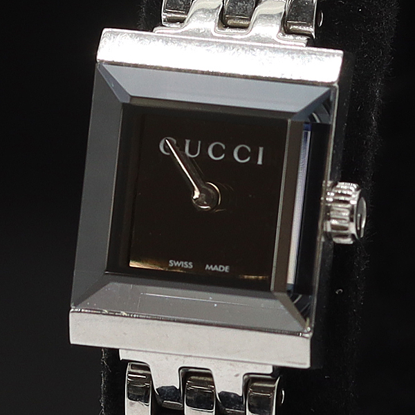 GUCCI グッチ QZ ブラック文字盤 レディース腕時計｜Yahoo