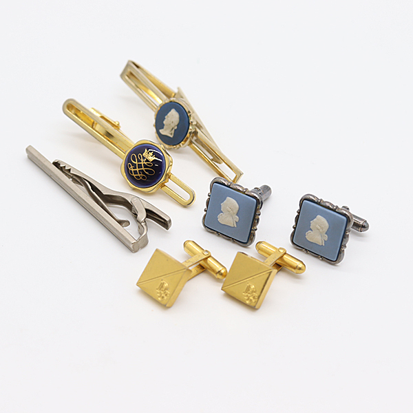 ロイヤルコペンハーゲン SILVER タイピン、カフス 良品 39255