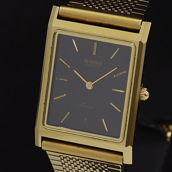 稼動品 RADO ラドー LOUVRE デイト ゴールド 腕時計 メンズ Yahoo!オークション -「ルーブル9」(ラドー) (ら行)の落札相場